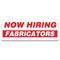 Signmission Now Hiring Fabricators Banner Apply Inside Accepting Application Single Sided B-120-30237 - alternate 1